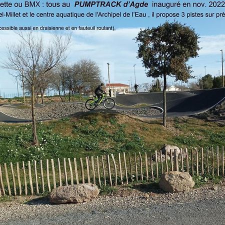 Les Locations De Lara V - T2 Spacieux Calme - Pres Plage, Ile Des Loisirs, Port - Parking Agde Exterior photo