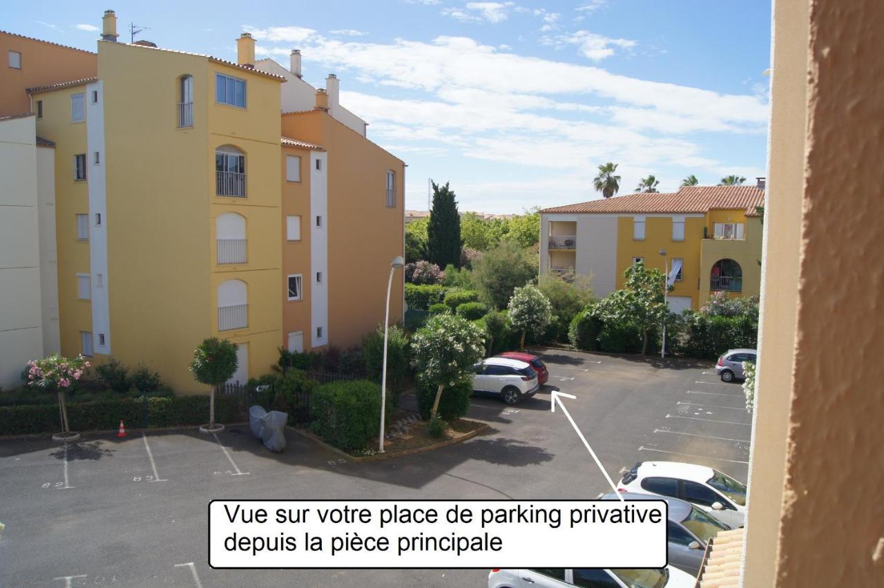 Les Locations De Lara V - T2 Spacieux Calme - Pres Plage, Ile Des Loisirs, Port - Parking Agde Exterior photo